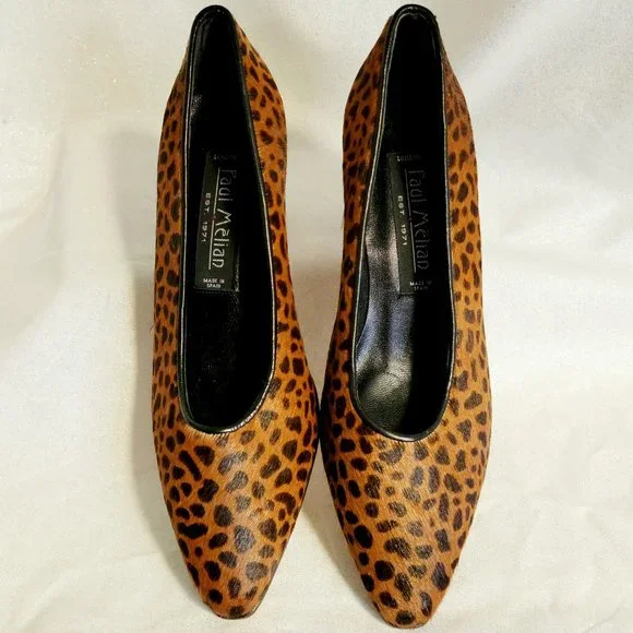 PAUL MELIAN London Cheetah Print Pump 7B - Picture 4 of 12